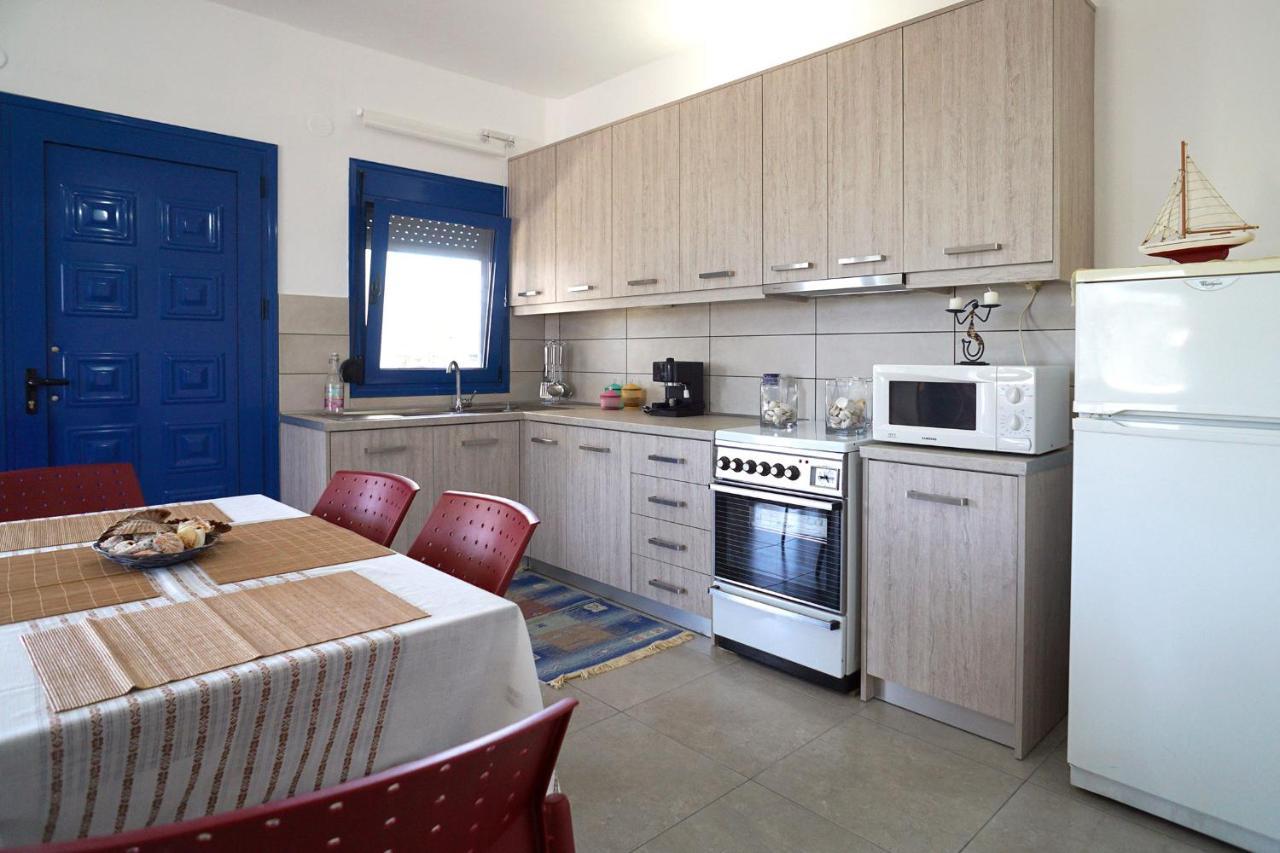 Dolphins House Paralia Avdhiron Exterior foto