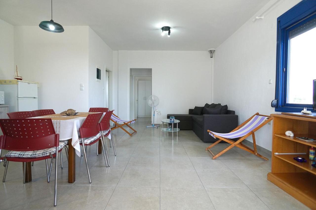 Dolphins House Paralia Avdhiron Exterior foto