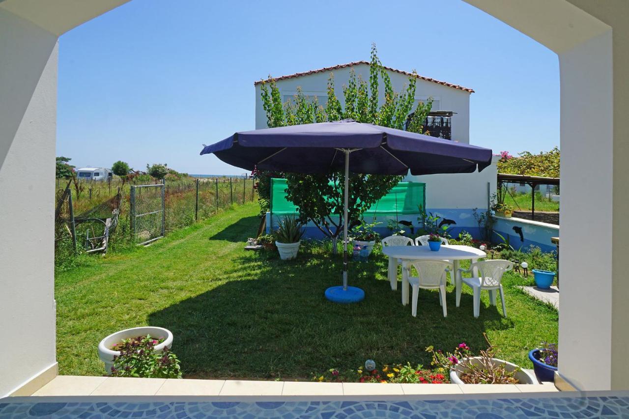 Dolphins House Paralia Avdhiron Exterior foto