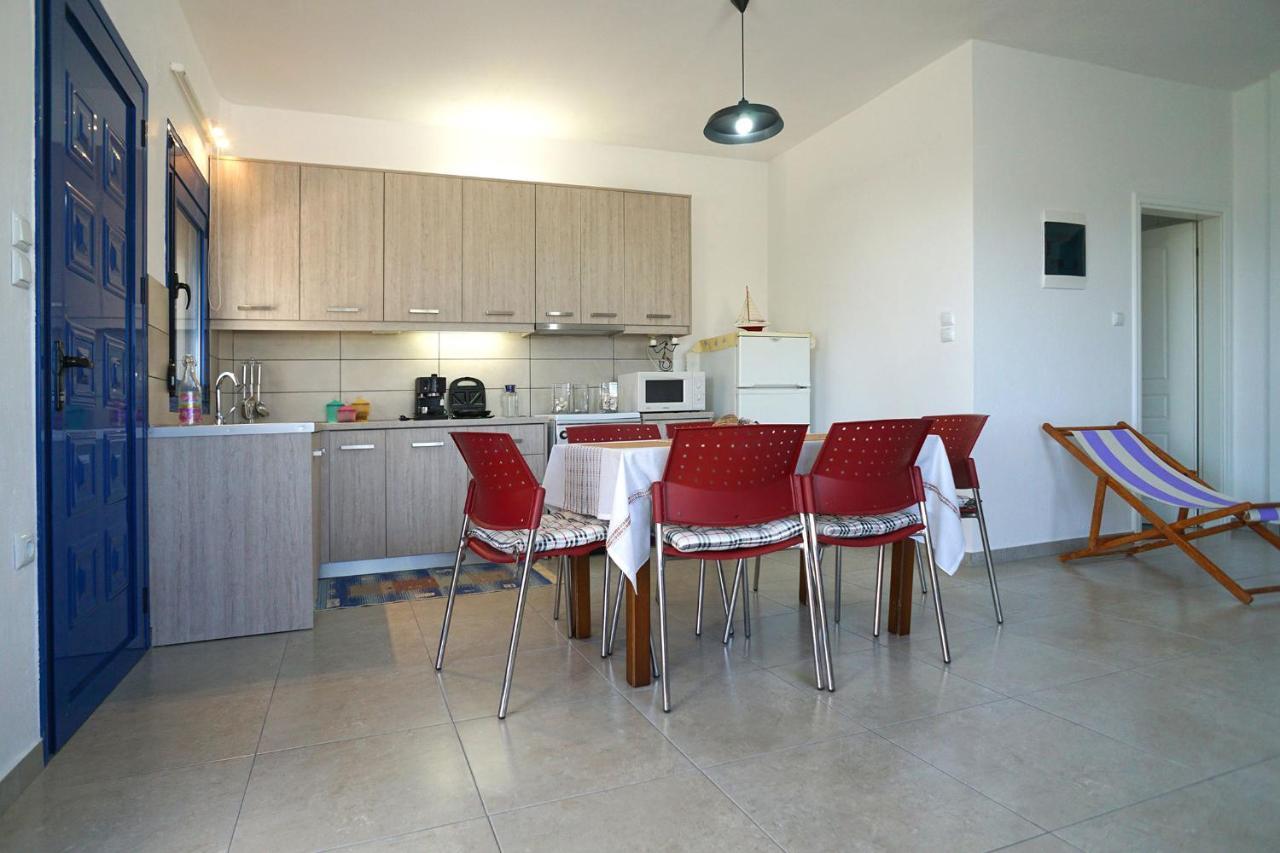 Dolphins House Paralia Avdhiron Exterior foto